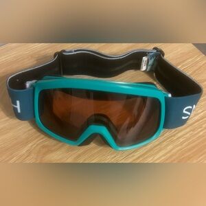SMITH Kids Goggles - Aqua Frame with Brown Lenses